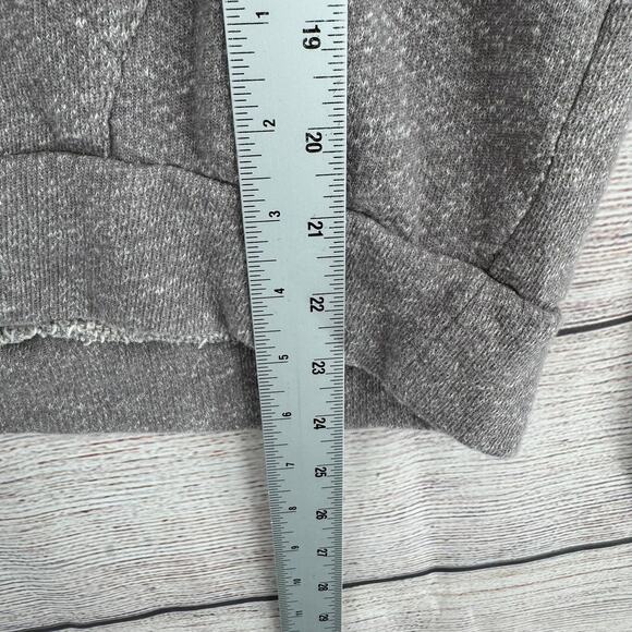 Lucky Lotus Aztec Southwest Print Shine On Terry Hoodie Womens Medium Gray - Picture 10 of 10